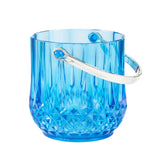 Maxbell Ice Bucket Beverage Tub Champagne Beer Wine Chiller for Restaurant Champagne blue bucket