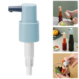 Maxbell Sauce Dispenser Pump for Kitchen Ketchup Salad Dressing Oil Large Blue