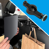 Maxbell Car Seat Back Hook with Phone Holder Accessories for Clothes Bags Blue