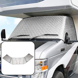 Maxbell Windshield Sunshade Cover Durable UV Protector for RV Front Window