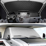 Maxbell Windshield Sunshade Cover Durable UV Protector for RV Front Window