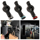Maxbell Car Seat Back Hook with Phone Holder Accessories for Clothes Bags Silver