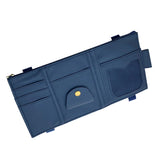 Maxbell visor Organizer Stowing Tidying Holder Pouch card Document Blue