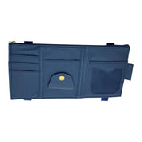 Maxbell visor Organizer Stowing Tidying Holder Pouch card Document Blue