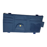 Maxbell visor Organizer Stowing Tidying Holder Pouch card Document Blue