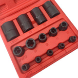 Maxbell Socket Set Portable Female Socket Set 1/2inch EP18-Ep24 External Socket Set