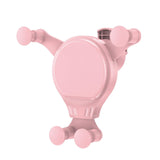 Maxbell Universal Car Phone Holder Air Vent Mount for All Phone Smartphone Pink