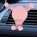 Maxbell Universal Car Phone Holder Air Vent Mount for All Phone Smartphone Pink