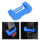 Maxbell Car Belt Buckle Cover Anti Scratch Interior Accessories Blue