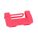Maxbell Car Belt Buckle Cover Anti Scratch Interior Accessories Red