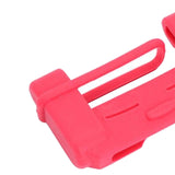 Maxbell Car Belt Buckle Cover Anti Scratch Interior Accessories Red