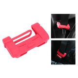 Maxbell Car Belt Buckle Cover Anti Scratch Interior Accessories Red