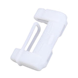Maxbell Car Belt Buckle Cover Anti Scratch Interior Accessories White Luminous