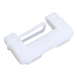 Maxbell Car Belt Buckle Cover Anti Scratch Interior Accessories White Luminous