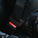 Maxbell Car Belt Buckle Cover Anti Scratch Interior Accessories Black
