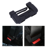 Maxbell Car Belt Buckle Cover Anti Scratch Interior Accessories Black