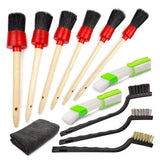 Maxbell 12x Car Detailing Brushes Set 6Pcs Detail Brushes for Cleaning Wheels