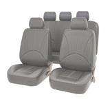 Maxbell Car Seat Covers Classic Washable Luxurious for Most Car Suvs Auto Parts Gray 9pcs