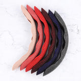 Maxbell 2Pcs Steering Wheel Covers Non Slip Durable for Diameter 38cm Truck Black white
