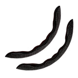 Maxbell 2Pcs Steering Wheel Covers Non Slip Durable for Diameter 38cm Truck Black white