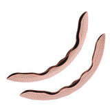 Maxbell 2Pcs Steering Wheel Covers Non Slip Durable for Diameter 38cm Truck pink and white
