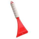 Maxbell car snow Scraper with foam handle Frost Snow for Auto car Snow Remover Red