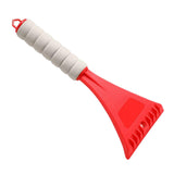 Maxbell car snow Scraper with foam handle Frost Snow for Auto car Snow Remover Red