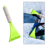 Maxbell car snow Scraper with foam handle Frost Snow for Auto car Snow Remover Green