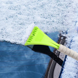 Maxbell car snow Scraper with foam handle Frost Snow for Auto car Snow Remover Green