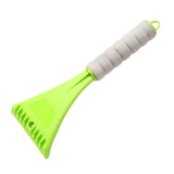 Maxbell car snow Scraper with foam handle Frost Snow for Auto car Snow Remover Green