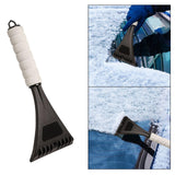 Maxbell car snow Scraper with foam handle Frost Snow for Auto car Snow Remover Black