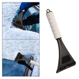 Maxbell car snow Scraper with foam handle Frost Snow for Auto car Snow Remover Black