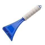 Maxbell car snow Scraper with foam handle Frost Snow for Auto car Snow Remover Blue