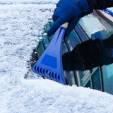 Maxbell car snow Scraper with foam handle Frost Snow for Auto car Snow Remover Blue