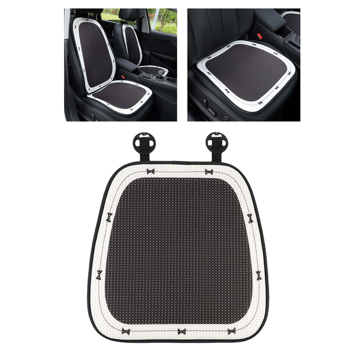Maxbell Comfortable Car Seat Cushion Ventilation Chair Pad for Vehicles Front Seat