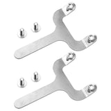 Maxbell Automotive Rear Bar Pin Flag Nut for Cherokee XJ 4WD 1984-2001 Durable