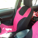 Maxbell 8 Pieces Car Seat Covers Wear Resistant for Vehicles All Seasons Suvs Orange