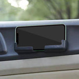 Maxbell Pack of 2 Pieces Car Universal Mobile Phone Bracket Soft Material Adjustable Black