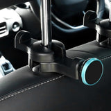 Maxbell Magnetic Car Phone Holder Hooks Storage Portable for Vehicle Back Seat blue