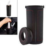 Maxbell Universal Cylinder Tissue Box Tissue Tube Auto Interior Accessories Black