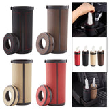 Maxbell Universal Cylinder Tissue Box Tissue Tube Auto Interior Accessories Black