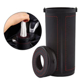 Maxbell Universal Cylinder Tissue Box Tissue Tube Auto Interior Accessories Black