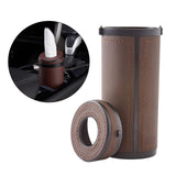 Maxbell Universal Cylinder Tissue Box Tissue Tube Auto Interior Accessories Brown