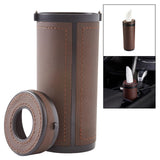 Maxbell Universal Cylinder Tissue Box Tissue Tube Auto Interior Accessories Brown