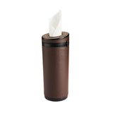 Maxbell Universal Cylinder Tissue Box Tissue Tube Auto Interior Accessories Brown