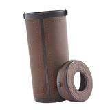 Maxbell Universal Cylinder Tissue Box Tissue Tube Auto Interior Accessories Brown