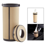 Maxbell Universal Cylinder Tissue Box Tissue Tube Auto Interior Accessories Beige