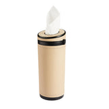 Maxbell Universal Cylinder Tissue Box Tissue Tube Auto Interior Accessories Beige