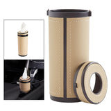 Maxbell Universal Cylinder Tissue Box Tissue Tube Auto Interior Accessories Beige