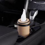 Maxbell Universal Cylinder Tissue Box Tissue Tube Auto Interior Accessories Beige